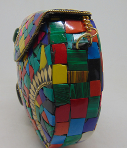 Support de téléphone portable multi-matériaux Lowellcraft, designs et couleurs variés, pochette à main en métal, vente chaude, de Delhi - Product Image 5