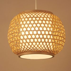 Lámparas colgantes tejidas a mano de bambú, estilo tradicional para sala de estar, Hotel, restaurante, lámparas de iluminación, luces colgantes - Product Image 5