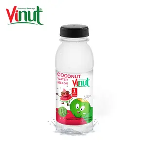 8.5 fl oz VINUT Coconut water with watermelon for Kids halal coconut juice with pulp cocounat juice Exporters