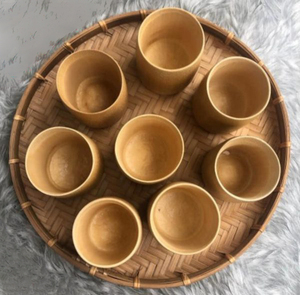 Taza de bambú ecológica para café, taza de madera con logotipo personalizado de Vietnam, segura para comida - Product Image 4