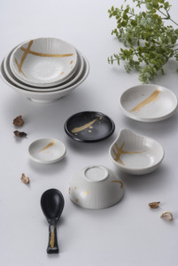 ShunTa-<span class=keywords><strong>cuchara</strong></span> de melamina de plástico negro para sopa, cucharón mate japonés de mango largo, Superware <span class=keywords><strong>Ramen</strong></span>, gran oferta - Product Image 6