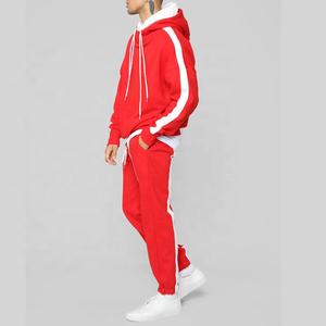 Conjunto de pantalones de chándal de algodón 100% con capucha para hombre, chándal con estampado personalizado, chándal de talla grande para correr con logotipo - Product Image 2