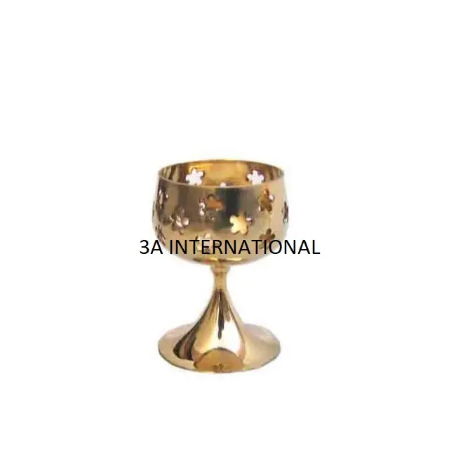 Hot Sale Brass Candle Votive For Door Decoration Use Candle Pillar In High Quality Metal Candle Votive At Affordable Price