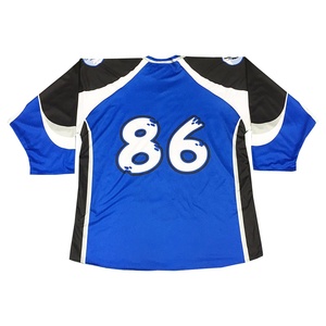 Maillots de Hockey sur glace avec impression par Sublimation personnalisée, à faire soi-même, uniformes - Product Image 2