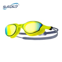 SAEKO ISO 18527: 2020 nouvelles lunettes de natation professionnelles de Triathlon en plein air Anti-buée Protection UV lentilles en Polycarbonate adulte
