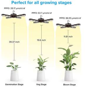 Bombilla de Cultivo <span class=keywords><strong>SANSI</strong></span> de Espectro Completo, 24W <span class=keywords><strong>36W</strong></span> 30W 60W 230vac E27, Luces LED para Cultivo de Plantas de Interior - Product Image 3