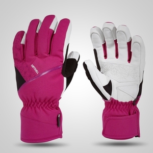 The Best <b>Ski</b> <b>Gloves</b> Customized Logo Nylon Palm Leather Gripped Fleece Inner Side Waterproof Skating Skiing <b>Ski</b> <b>Gloves</b> - Product Image 2