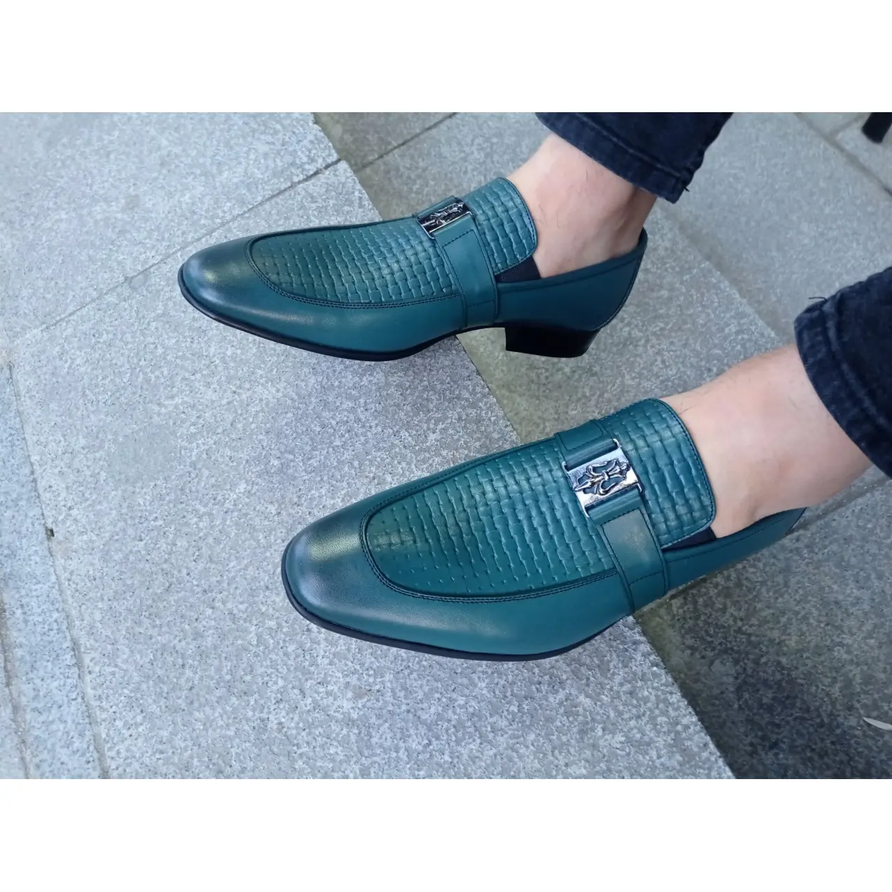 Green World Men Shoes New Style Pure Leather Men Night Shoes From Istanbul