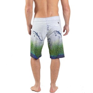 Short de bain grande taille pour homme, vêtements de sport décontractés, imprimé en 3D, avec motif d'animaux et de poissons, ceinture élastique et confortable - Product Image 4