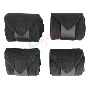 Classique Nouveau Doux Polaire Cheval Jambe Bandages Polo Wraps pour Cheval Jambe Équitation Protection - Product Image 3