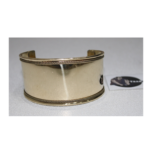 Date Traditionnel En Laiton Manchette Bracelet Bracelet Perle À La Mode Femmes Bijoux Artificiels pour La Fête De Mariage Anniversaire Cadeaux - Product Image 1