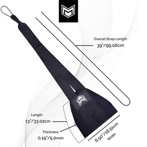 Correas Ab colgantes Unisex personalizadas con accesorio de barra de tracción para la construcción muscular de Fitness y soporte de entrenamiento - Product Image 3