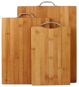 Planche à découper en bambou naturel avec poignée, tailles et logo personnalisés, bloc de découpe en bois pour usage en cuisine, ustensiles de cuisine emballés - Product Image 5