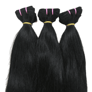 24 pulgadas Super doble tipo trama pelo recto estilo nueva moda 2022 pelo vietnamita crudo - Product Image 4