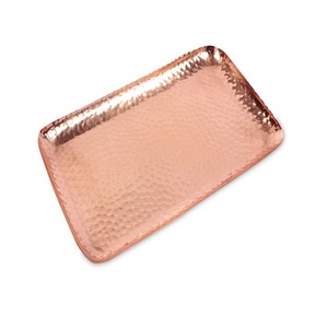 Bandeja de Postres Rectangular de Tamaño Personalizado, Diseño Moderno, Bandeja de Cobre para Servir Té y Café a Precio Competitivo - Product Image 6
