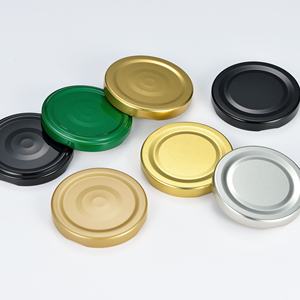 Capuchon à visser en métal de 30 mm, 38 mm, 48 mm, 53 mm, 58 mm, 63 mm, 66 mm, 70 mm, 82 mm pour bocal et bouteille en verre - Product Image 2
