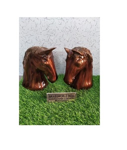 Urne funéraire en laiton pour cheval, fournitures funéraires - Product Image 1