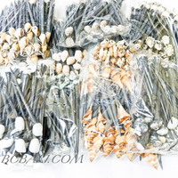 Venta al por mayor hecho a mano resina Seashell Hairstick mujeres accesorios gratis 80 piezas para el envío puerta servicio hecho Bali Indonesia