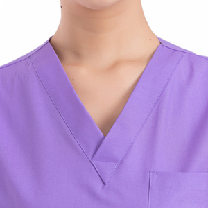 Uniformes médicos cómodos unisex de la enfermera del hospital en Jersey de la tela - Product Image 1