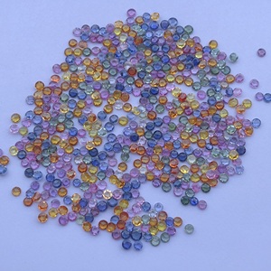 พลอยแซฟไฟร์หลายเม็ดตามธรรมชาติขนาด4มม. 6มม. ตัดดอกกุหลาบเป็นชิ้นอัญมณีหลวมที่มีค่าร้านค้าขายส่งตอนนี้ราคาโรงงานร้านค้าออนไลน์ - Product Image 2