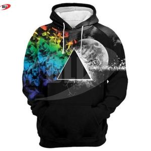 Pull à capuche personnalisé 3D imprimé par sublimation prix de gros sweats à capuche en tissu polyester avec impression de logo personnalisé pour hommes femmes - Product Image 4