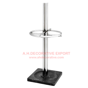 Custom Size Gold Electroplated <b>Umbrella</b> <b>Stand</b> Antique Gold Finished Floor Standing <b>Umbrella</b> <b>Stand</b> With Marble Base - Product Image 4