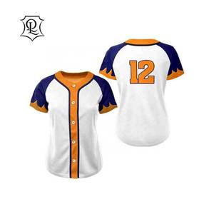 Camiseta de béisbol en blanco, barata, venta al por mayor - Product Image 1