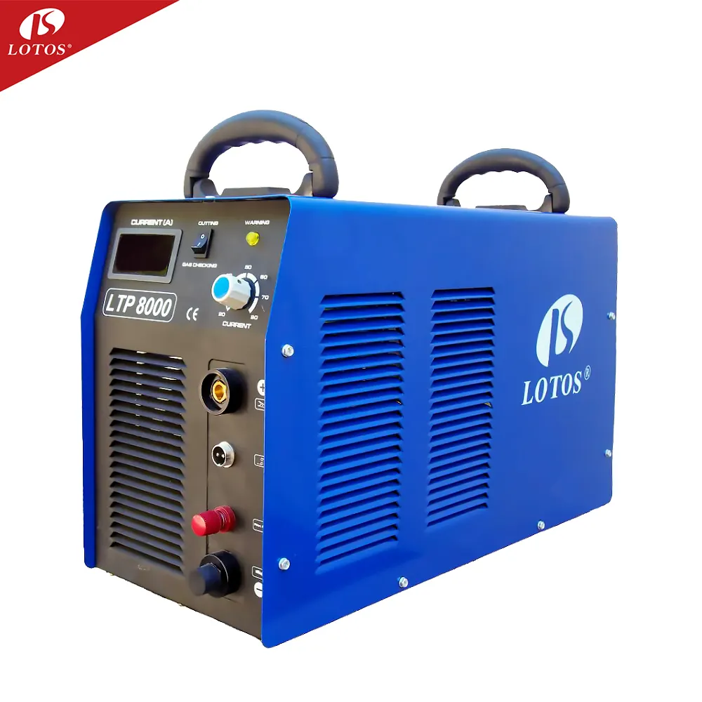 Lotos LTP8000 portable air plasma cutter cut 40 /60 /70/80/100 cutting machine