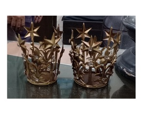 มงกุฎโลหะขนาดเล็กใหญ่สำหรับตกแต่งบ้าน - Product Image 4
