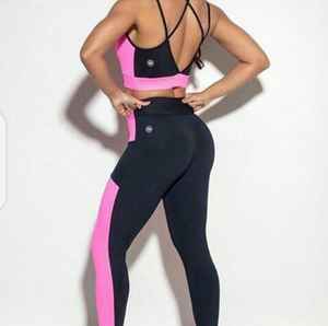 Leggings de gimnasio antibacterianos transpirables de algodón 100% de cintura media para mujer de alta calidad personalizados - Product Image 2