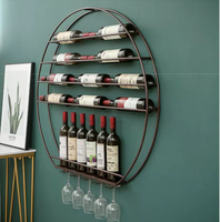 Étagère murale horizontale à 5 niveaux, design américain classique doré, pré-assemblée, à dos fixe, pour salon, écologique, à poser au sol, pour supermarché
