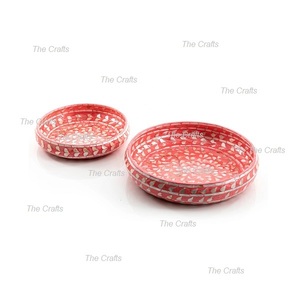 Bol de service en bois Vaisselle de forme ronde de qualité supérieure Bol de chocolats et de collations à des prix compétitifs - Product Image 6