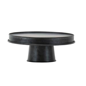 Elegant 2-Piece Round <b>Cake</b> <b>Stand</b> <b>Set</b> in Galvanized Stylish Design Perfect for Desserts and Celebrations Elegant Display Pieces - Product Image 3