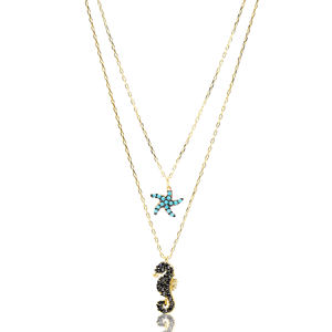 Pendentif en argent Sterling 925 fabriqué à la main, Design hippocampe turc, pendentif à la mode et élégant, vente en gros - Product Image 1