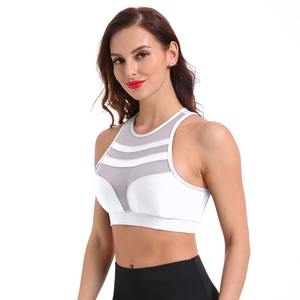 Sports Bra Big Size Breathable Wire Free Sleep Daily Yoga Bra Black White Women Padded Sports Top - Product Image 2
