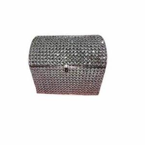 Soporte decorativo hecho a mano para tarjetas de boda de cristal de bonito diseño, portatarjetas de jaula de Metal de hierro rentable, superventas para fiestas - Product Image 2