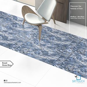 600*1200, venta al por mayor, porcelana esmaltada, baldosas de suelo y azulejos de pared de la India, exportador indio resistente al calor - Product Image 4