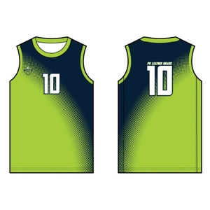 Professional Custom Stitched Full Sublimated 100% Polyester Sleeveless Volleyball Uniform with Custom Logo Sports Wear - Product Image 3