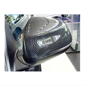 In Fibra di carbonio Specchio Laterale Della Copertura per <span class=keywords><strong>BMW</strong></span> Nuovo X3 Nuovo X4 G02 Nuovo <span class=keywords><strong>X5</strong></span> G05 2019 Nero - Product Image 6