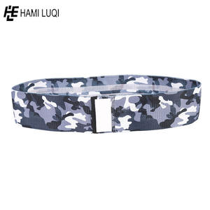 Bandes de Résistance en Tissu Personnalisables avec Logo Imprimé pour Yoga, Gym, Fitness, Exercices des Jambes, Fessiers et Hanches - Product Image 4