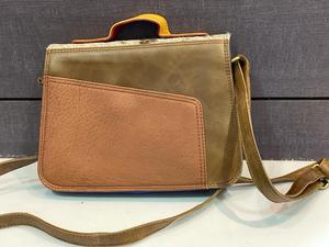 Sac à bandoulière en cuir véritable pour filles, multi-couleurs, en fourrure de vache, - Product Image 5