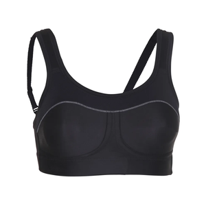 Conjunto de sujetador y mallas deportivas de cintura alta de 2 piezas Compresión ecológica sólida sin costuras Transpirable para entrenamiento - Product Image 3