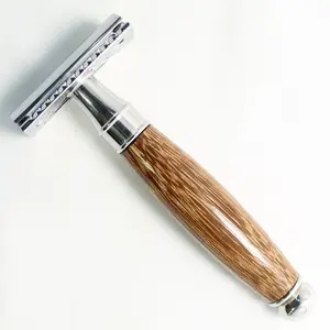 Double Edge Safety Razor man's high quality Shaving Razors man for woman Shaving HAIR removing wood handle