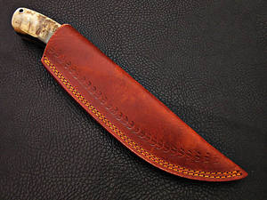 ด้ามจับด้ามจับโบวี่สกินเนอร์เหล็กดามัสกัสทำด้วยมือปรับแต่งได้สะดวกสบายทำด้วยมือ - Product Image 6