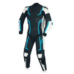 Traje de carreras de cuero impermeable para hombre de alta calidad para montar en bicicleta y motociclismo para ropa de carreras de automóviles 2025 HWK - Product Image 3