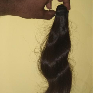 Extensión de onda profunda suelta de cabello virgen indio Remy natural con buena retroalimentación Producto DEL SUR DE LA India - Product Image 1