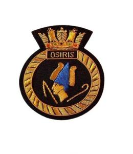 Écussons brodés de haute qualité en fil de bullion, écussons de mode, épingles à écussons avec livraison rapide - Product Image 5