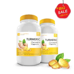 Popular organic superroot turmeric capsules promote joint health and strengthen resistance antiaging ashwagandha supplements