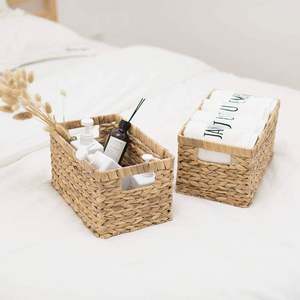 Plateau en jonc de mer en rotin à eau naturelle, corbeille pour fruits et légumes, idée cadeau, 1 pièce - Product Image 4