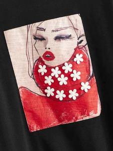 Sudadera con parches para mujer, nueva sudadera de diferentes estilos - Product Image 2